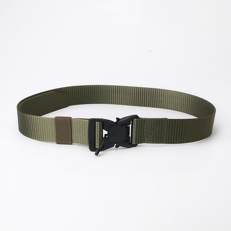 Factory Direct Outdoor Buckle Tactical Belt Men's Casual Belt Fashionable Casual Multifunctional Nylon Belt