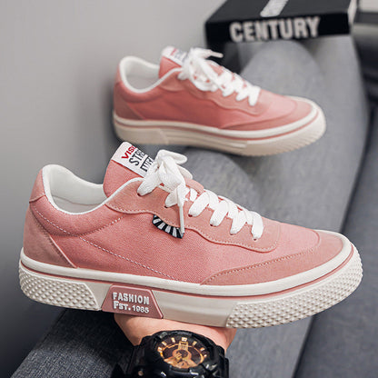 New men's canvas shoes, 2026 spring new casual versatile canvas shoes, breathable trendy fashionable youth shoes
