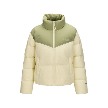 Skechers 25 Winter New Down Jacket Short Women's Windproof and Anti-Stain Warm Jacket P425W128-01ZG