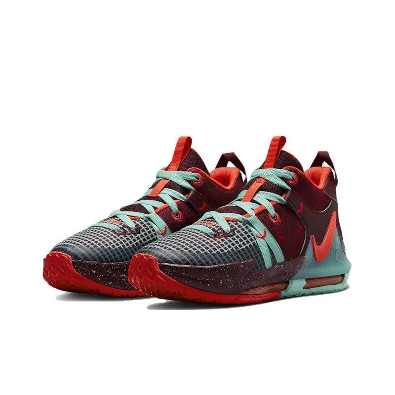 NIKE LEBRON WITNESS VII SE Big Boy James Wear-Resistant Basketball Shoes FB8976-600