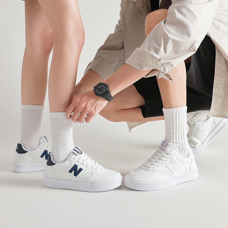 Primavera e outono New Balance Cool Run 303 verão Novos Sapatos Brancos Tênis Femininos Casal Sapatos Low-Top Homens Simples