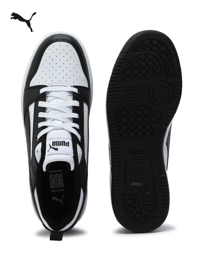 PUMA Rebound Casual Board Shoes Retro Color-Block Sneakers for Men & Women – Style 392328 | Official Outlet