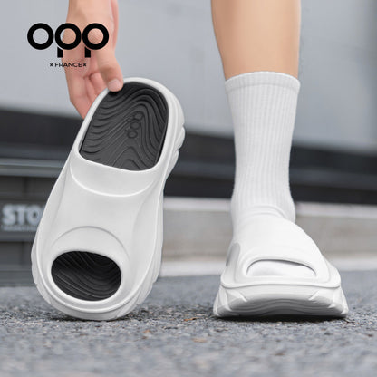 OPP sandals men's summer wear coconut slippers thick-soled feeling sports non-slip men's beach sandals