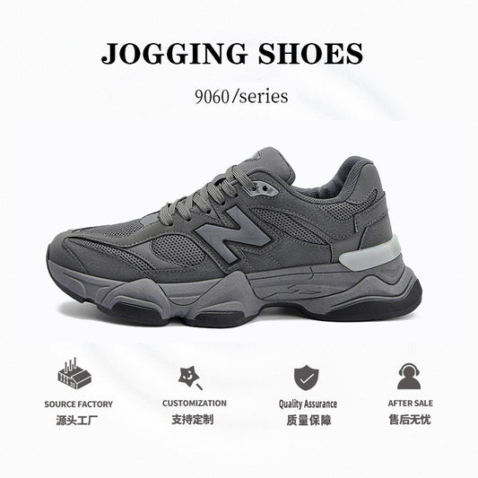 Primavera e outono New Balance Cool Run Altura Clássica Engrossando Sapatos Papai 9060 Casual Tendência Versátil Casual Tênis Masculino