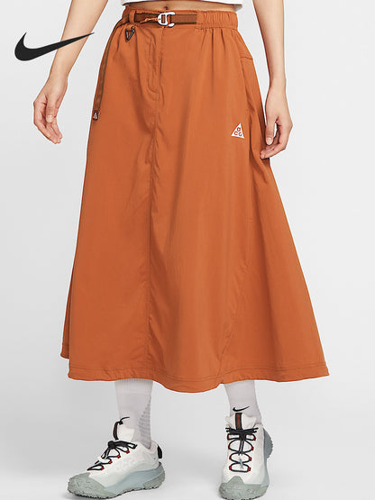 Nike Official Genuine 2025 Summer Women's Loose Casual Woven Skirt IB4432-246