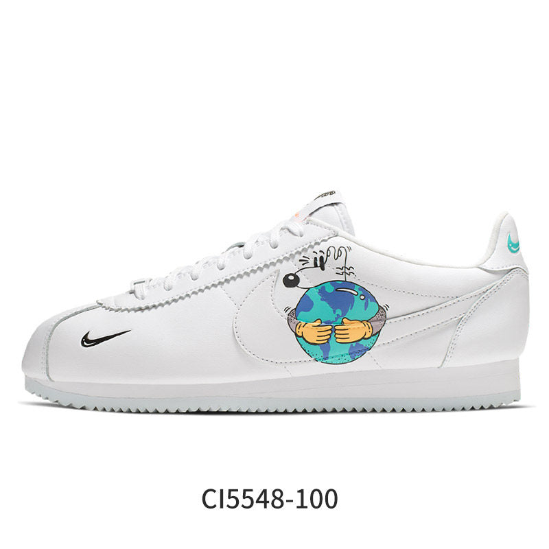 Nike/Nike Official Classic Cortez Men's and Women's Wearable Sports Running Shoes DR1413-100