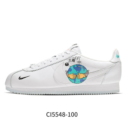 Nike/Nike Official Classic Cortez Men's and Women's Wearable Sports Running Shoes DR1413-100