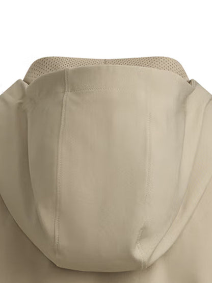 UA Under Armour Spring Summer 2025 Men's Unstoppable Simple Casual Hooded Woven Jacket 1370494-299