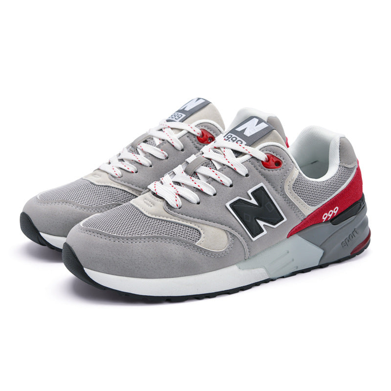 Primavera e outono New Balance Cool Run Classic Height Aumentando Ténis 999 Series Casual Versatile Couple Daddy Shoes Ténis