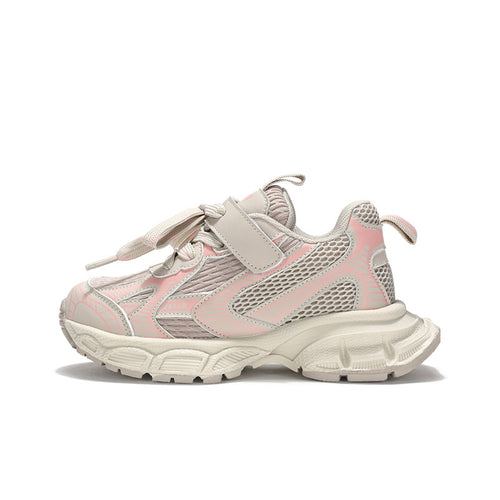 Pony Pony Big Boys Low-top Mesh Breathable Sports Jogging Retro Casual Shoes 241K1MD14PK