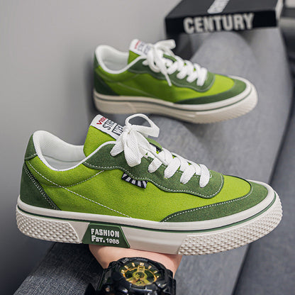 New men's canvas shoes, 2026 spring new casual versatile canvas shoes, breathable trendy fashionable youth shoes