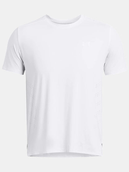 Under Armour UA Men's Launch Elite Rapid Dry Running Training Sport Short Sleeve T-Shirt - 1382648-100