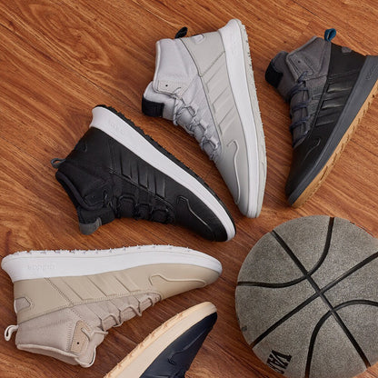 Adidas Official Fusion STORM Men's and Women's Fleece Athleisure Shoes IF1625