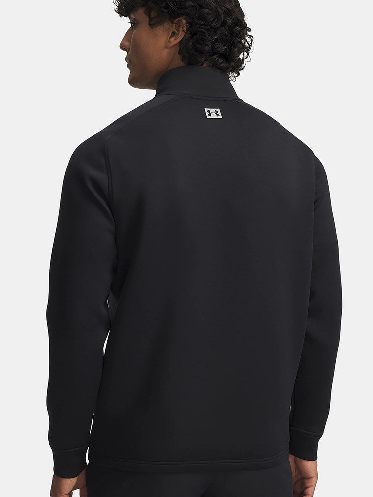 UA Under Armour Jacket New Men's Casual Sports Water-Repellent Half Zipper Stand Up Collar Sweatshirt 6005666-010