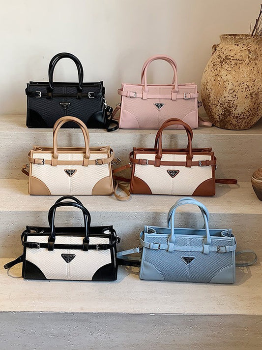 Bolsas transfronteiriças, bolsas femininas, lançamento 2025, bolsas femininas de alta qualidade, bolsas grandes tipo saco e bolsas de vime por atacado.