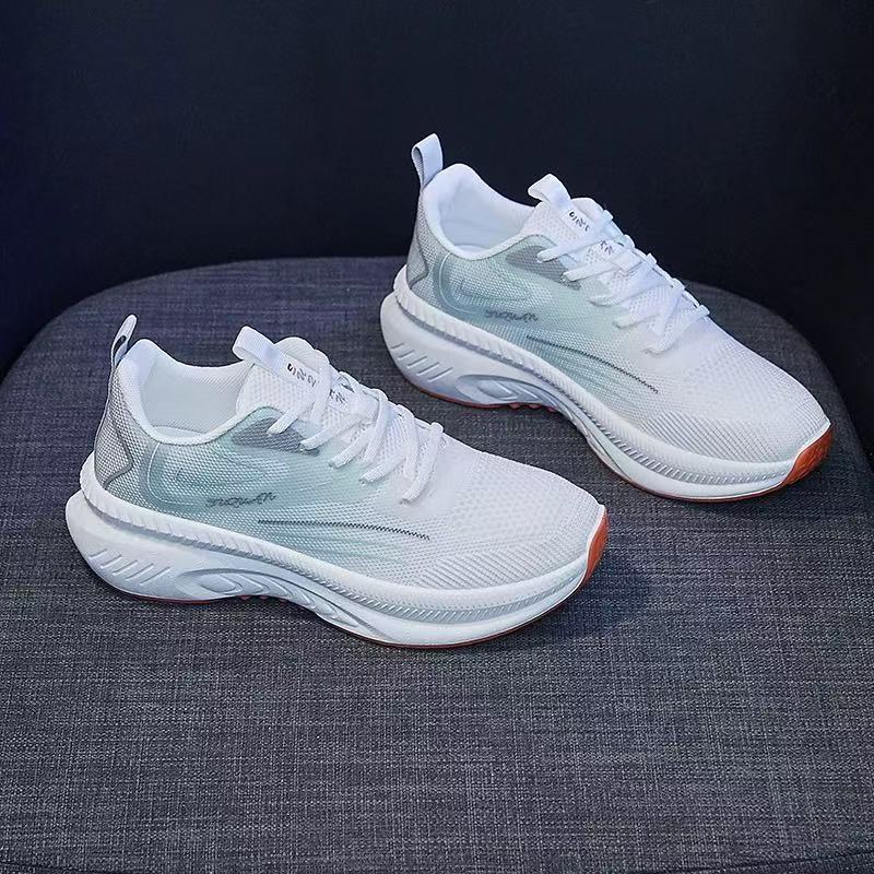 Sneakers Women's Summer Breathable, Non-slip Wear-resistant Casual Running Shoes Women's 2025 New Shock-Absorbing Running Shoes Cross-border Wholesale