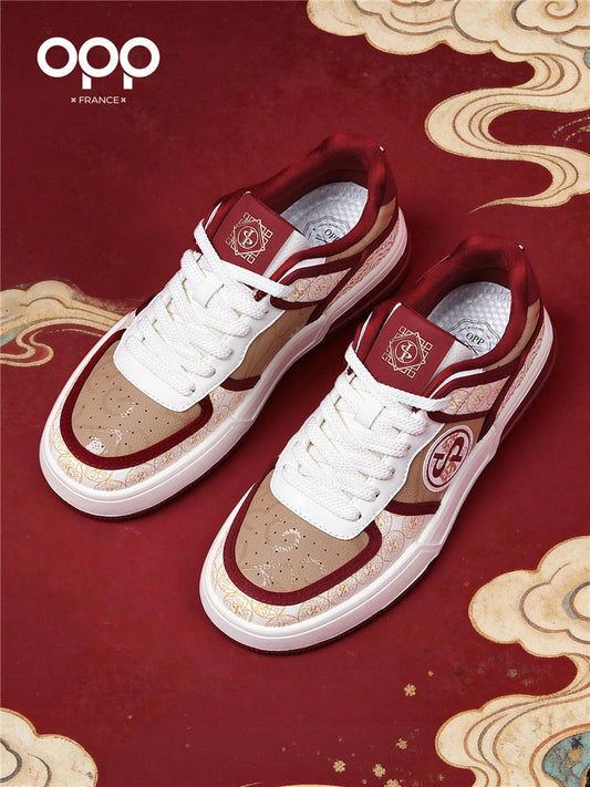 OPP Men's Shoes 2026 Spring New Popular Original Design Versatile Casual Sports Low-Top Lightweight Board Shoes