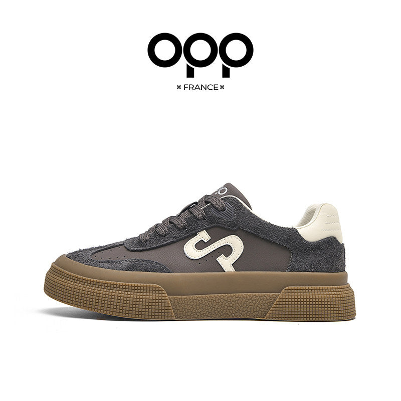 OPP men's shoes spring 2026 new low-top wear-resistant niche trendy brand versatile ruffian outdoor sports and leisure board shoes