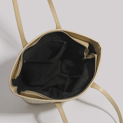 Cross-border manufacturer direct sales bag women's bag 2025 new large capacity tote bag commuter shoulder handbag wholesale