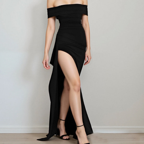 Women's Backless Long Sleeve Dress | Ciaura