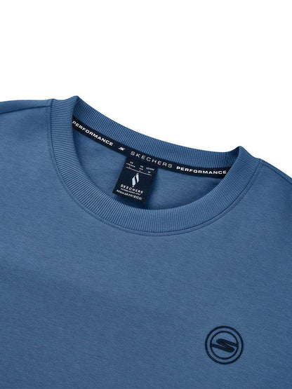 Skechers Men's Sweatshirt Autumn New Comfortable Soft Versatile Knitted Casual Jumper P424M039-02X6