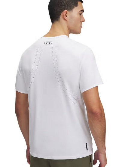 UA Under Armour Spring Summer Rush Vent Men's Training Breathable Fitness Exercise Short Sleeves T-Shirt 1383668-100