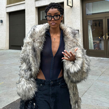 Cross-border AliExpress 2025 Summer New European and American Clothing Metal Buckle Sexy See-Through Slim Mesh Bodysuit