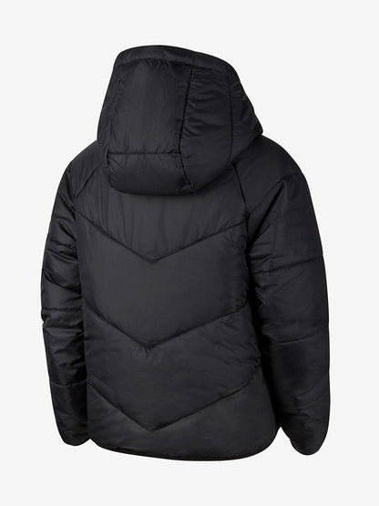 Nike/Nike Official Authentic Women's Simple Classic Hooded Warm Woven Casual Sports Cotton Suit CV8688