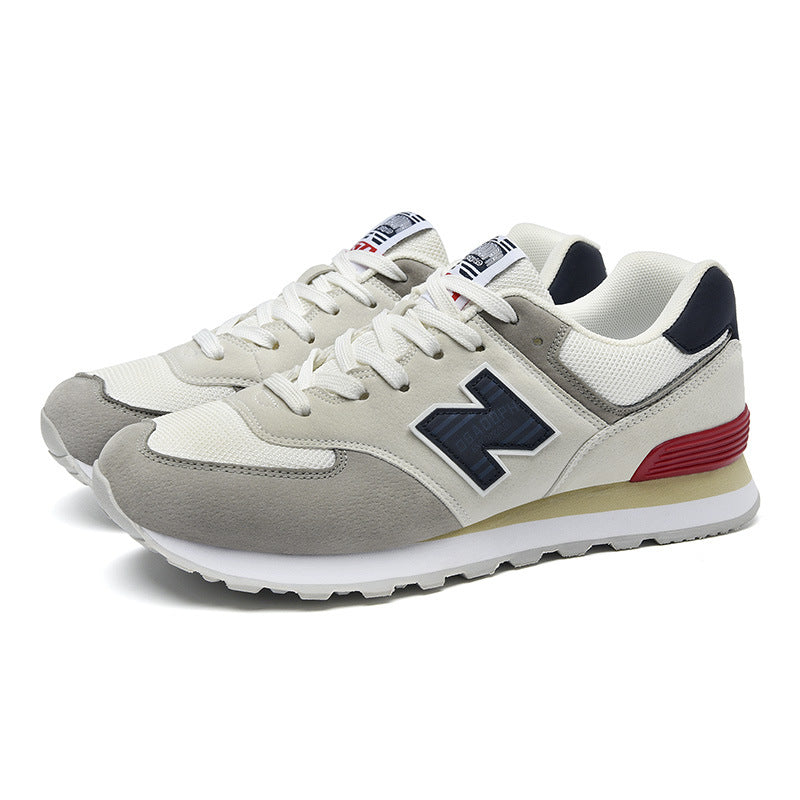 Sapatos de corrida personalizados de fábrica clássico N-word 574 primavera e outono New Balance cool running couple tênis versáteis tênis de corrida homens