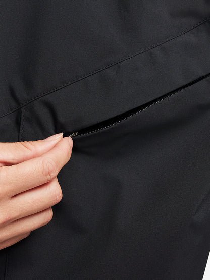 Nike Official Genuine New Women's Fashion Woven Hooded Sports Jacket FB7493-010 of the season