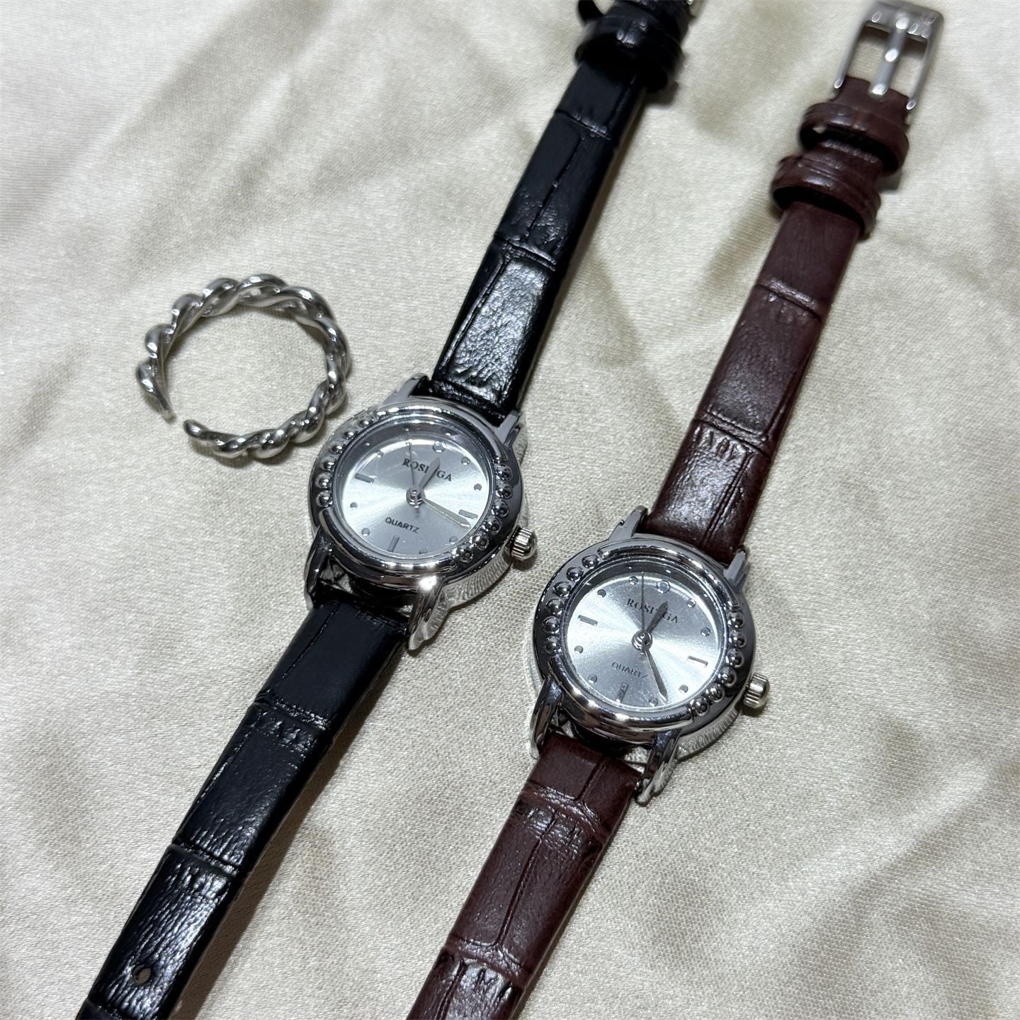Foreign trade best-selling wholesale price, new silver chain exquisite small dial watch for women, fashionable temperament, high-end feel for students