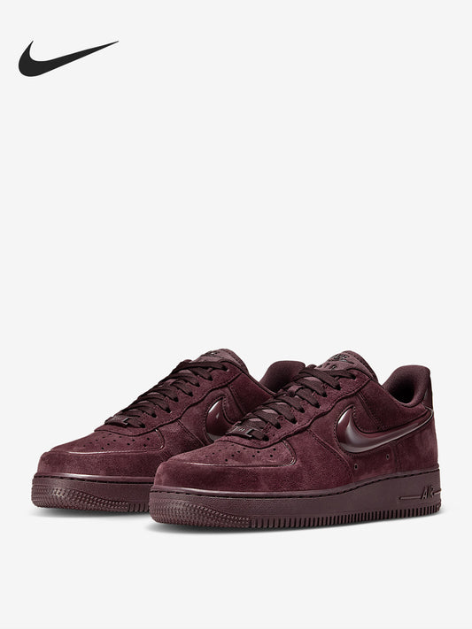 Nike Official Genuine Air Force 1 Women's Low-Top Suede Casual Shoes HV4406-600