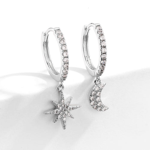 RAKOL designer creative small round hoop earrings for women, European and American fashionable simple geometric earrings, in stock wholesale
