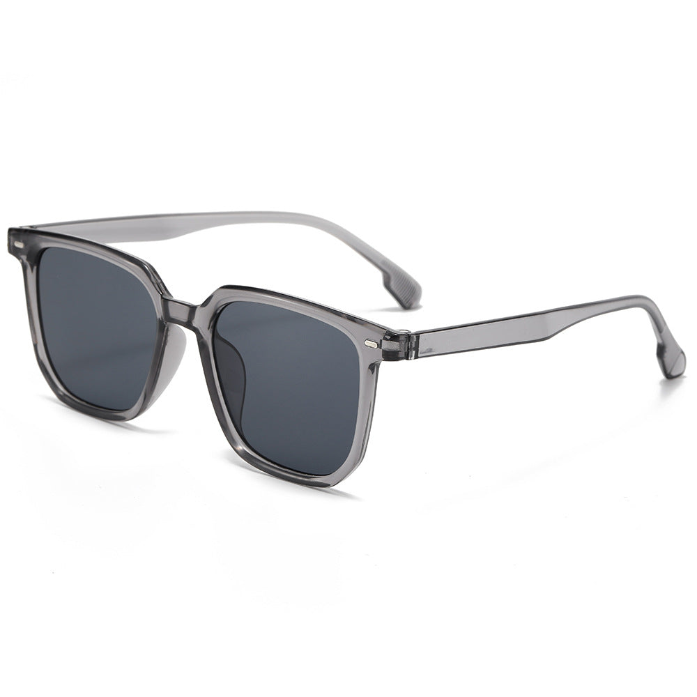 Simple polygonal rice nail sunglasses 2025 new cross-border personality men and women driving beach square sunglasses on behalf of the distribution