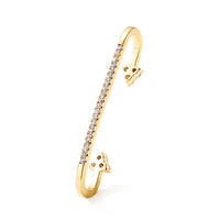 HE012 - White, gold-plated