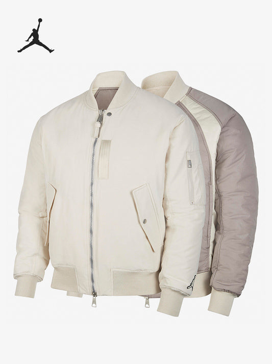 Conjunto desportivo casual para homem, Nike Jordan genuíno e oficial, reversível, em algodão, modelo DA9797-104