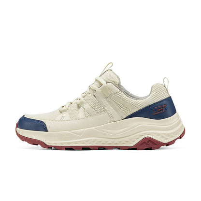 Skechers summer men's shoes, platform abrasion outdoor shoes, hiking shoes, comfortable, lightweight, athleisure shoes 118123 NAT