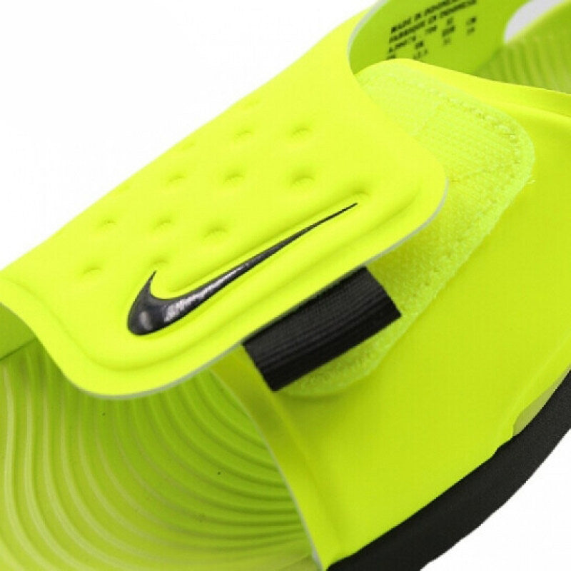 Sandálias de praia Nike Sunray com velcro para exterior, modelo AJ9077-601-700