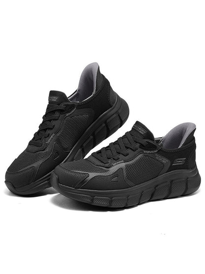 Skechers Autumn New Winter Men's Kick Flash Shoes Outdoor Casual Breathable Sneakers 118314 BBK