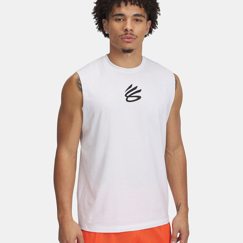 Under Armour UA Spring Summer Men's Curry Basketball Training Athleisure Sleevless T-Shirt 1390352-100