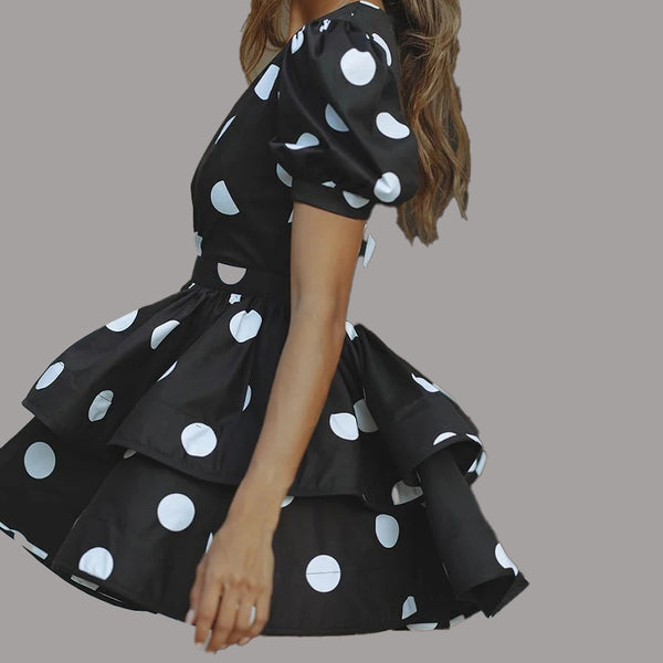 Cross-border 2025 Amazon Spring New European and American Fashion Elegant and Loose Dress