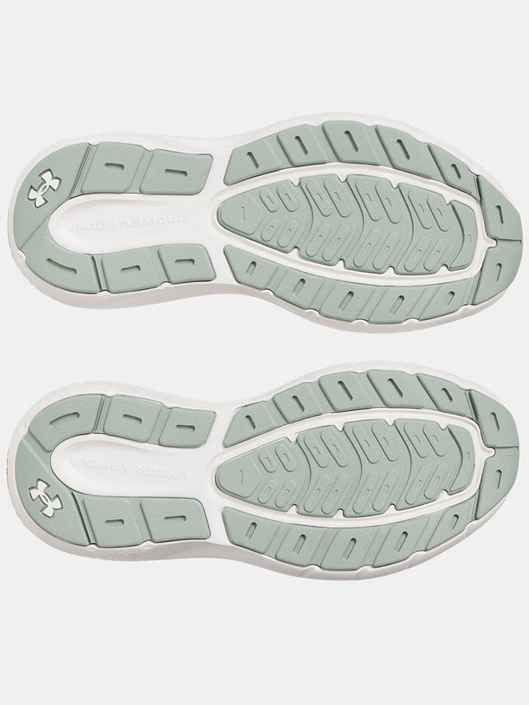 UA Under Armour New Spring and Summer Women's Breathable Thick-soled Cushioning Abrasion Resistant Outdoor Running Shoes 3028262-377