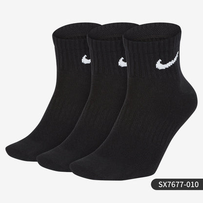 Nike/Nike Official Genuine Men's and Women's Multicolor Sports Socks Training Casual Socks Triple Pack SX6893-906