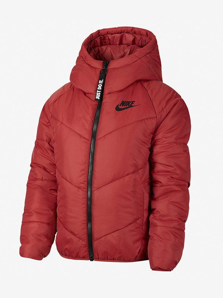 Nike/Nike Official Authentic Women's Simple Classic Hooded Warm Woven Casual Sports Cotton Suit CV8688