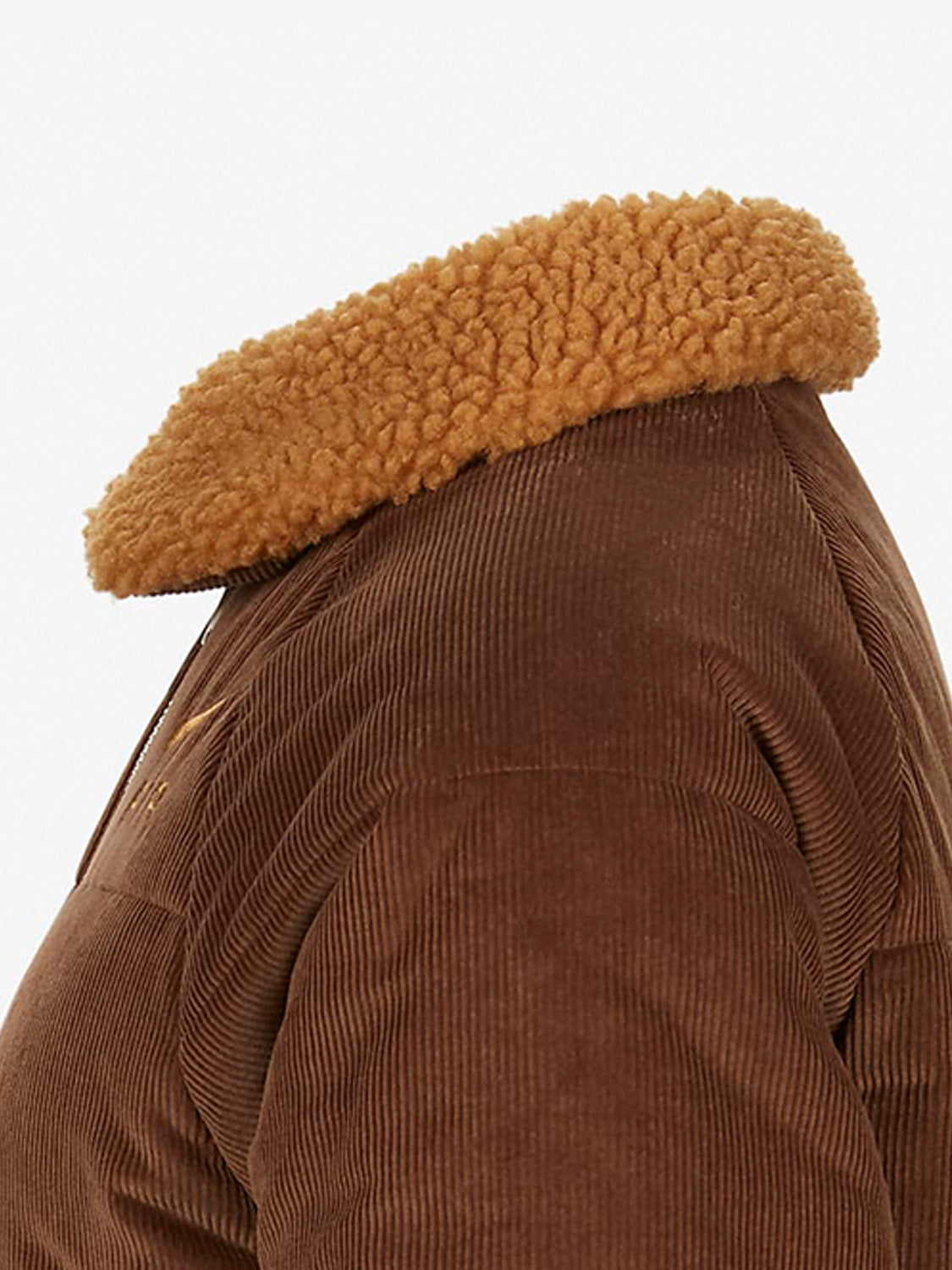 Nike/Nike Official Genuine Women's Corduroy Lapel Warm Athleisure Jacket DQ6931-259