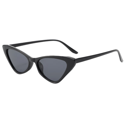Vintage cat-eye sunglasses, European and American unique triangle small frame sunglasses, cross-border GM sunglasses for women, high-end style