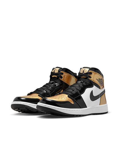 Air Jordan 1 AJ1 Black & Platinum Men's High Top Retro Casual Basketball Shoes DQ0660-002