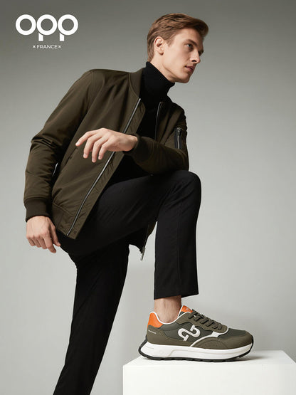 OPP Forrest Gump Men's 2026 Spring Board Shoes Trendy Sneakers Comfortable and Versatile Casual Daddy Shoes Platform Trendy Shoes