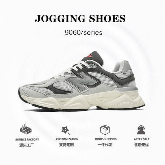 Primavera e outono New Balance Cool Run Casual Running Shoes Masculino Putian 9060 Daddy Shoes Mulheres Versátil Plataforma Tênis Atacado
