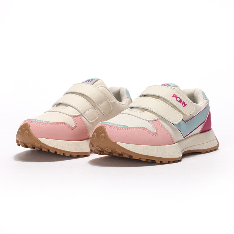 PONY Boys and Girls Autumn New Classic Running Shoes Pink Grey Casual Sneakers 233K1SO52PK